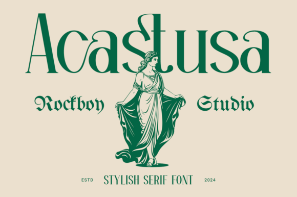 Acastusa: A Serif Font for Web Design