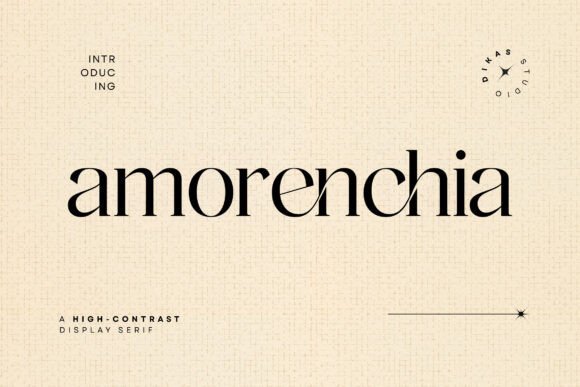 Amorenchia: A Serif Font for Elegant Web Design