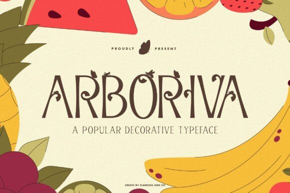Arboriva: The Display Font That Makes Campaigns Pop