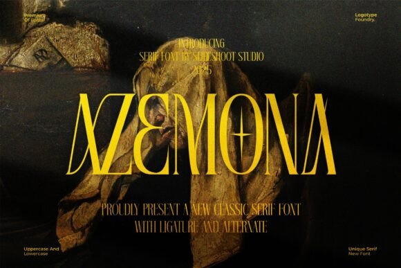 Azemona: A Stylish Serif Font for Modern Web Design