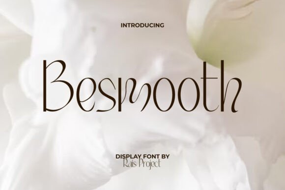Besmooth Font: Elegant Display Type