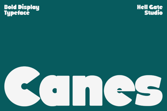 Canes Typeface: A Polished Sans Serif for Small Business Branding