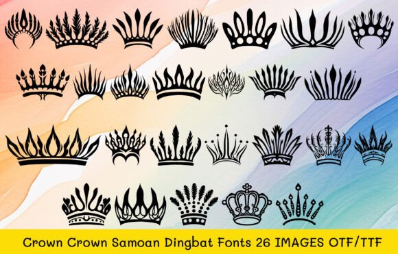 Crown Samoan: A Royal Display Font for Web Headers