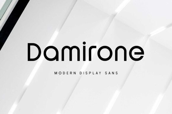 Damirone Font for Creative Projects
