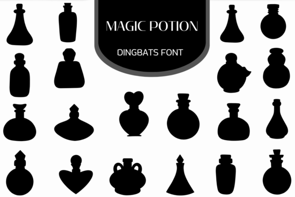 Designing Brand Magic with the Potion Dingbat Font
