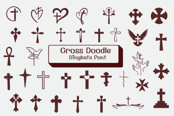 Designing Faith: How Cross Doodle Font Elevates Brand Identity