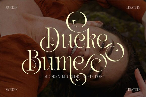 Ducke Bume: A Serif Font for Creative Campaigns
