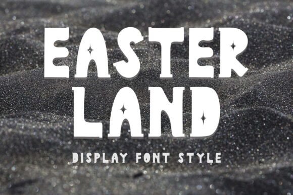 Easter Land Font for Web Design