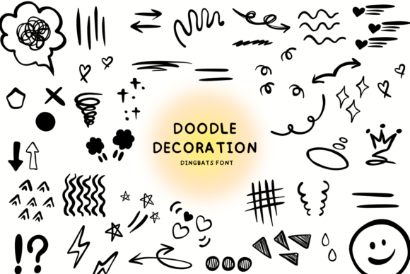 Elevate Campaign Visuals with the Doodle Decoration Font