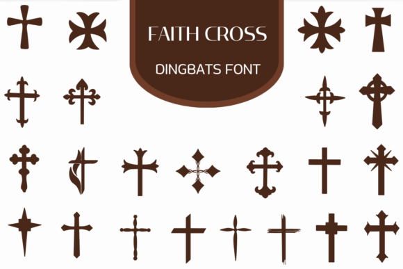 Faith Cross: A Font with Spiritual Strength