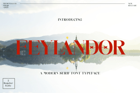 Feylandor Font Review: Elevating Campaign Visuals with Serif Elegance