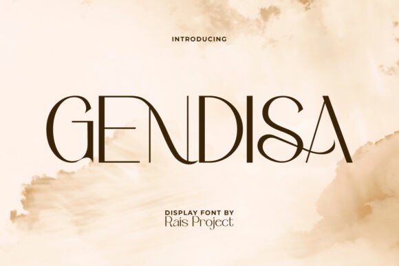 Gendisa: A Font for Business Elegance