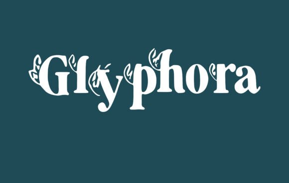 Glyphora: A Whimsical Serif Font for Web Design