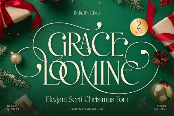 Grace Loomine: A Timeless Serif Font for Your Brand