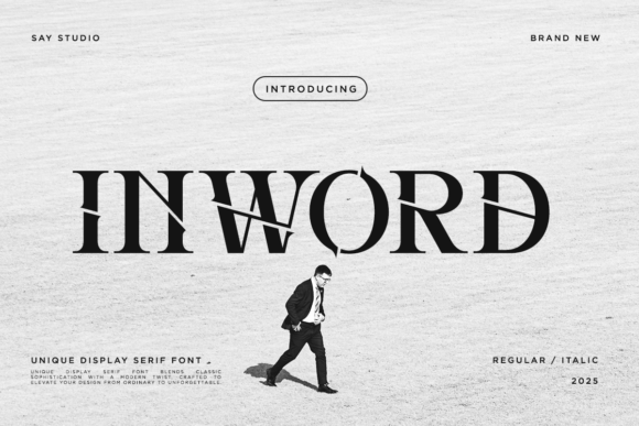 Inword: A Serif Font for Elegant Branding