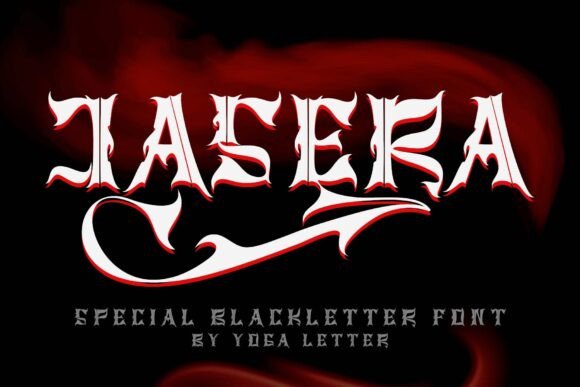 Jasera: A Bold Blackletter Typeface for Modern Web Design