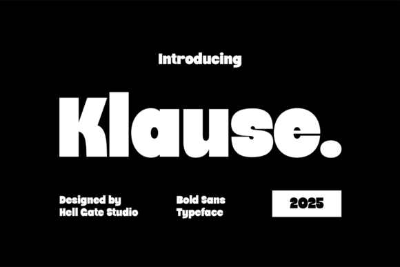 Klause Font: Elevating Handmade Brands with Modern Sans Serif Style