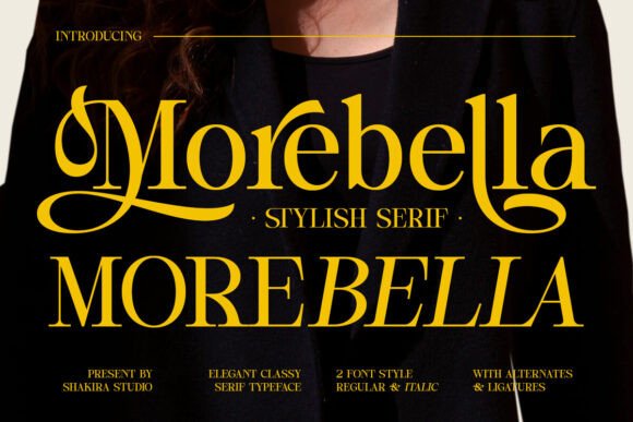 Morebella: A Luxurious Serif Font for Elegant Branding