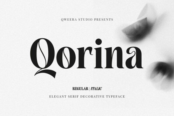 Qorina: A Luxurious Serif Font for Campaign Design