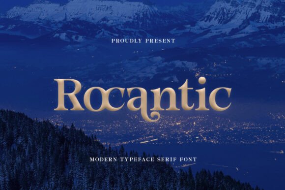 Rocantic: The Elegant Serif Font for Handmade Brands