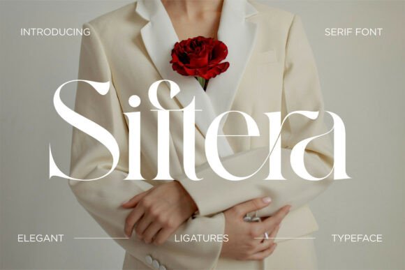 Siftera: A Serif Font for Real-World Design