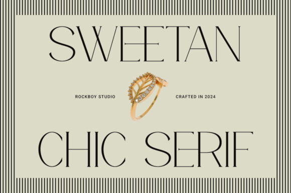 Sweetan: The Elegant Serif Font for Editorial Design