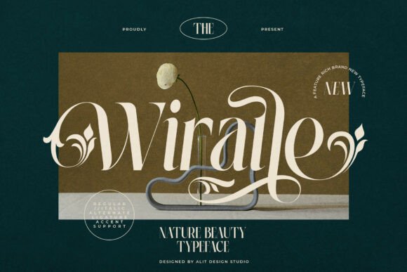 Wiraile Typeface: Elevating Brand Identity with Elegant Serif Fonts
