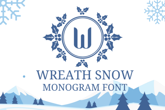 Wreath Snow Monogram: A Designer's Field Test