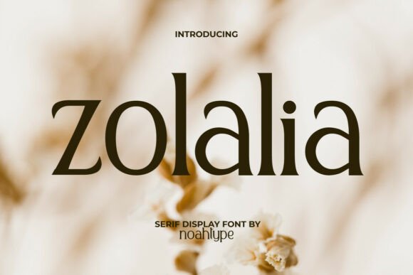 Zolalia: A Bold Serif for Modern Brand Identity