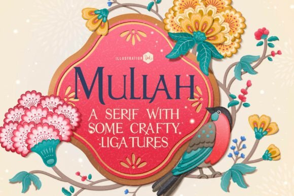 Zp Mullah Fn: A Serif Font for Creative Campaigns